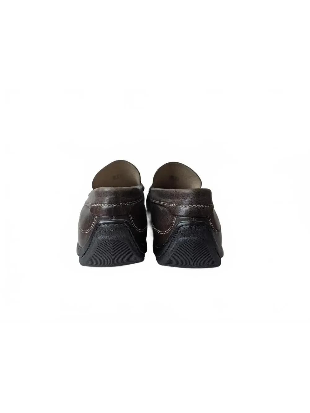 ECCO Men's Classic Moc 2.0 Driving Style Loafer Coffee Brown Leather Size 45